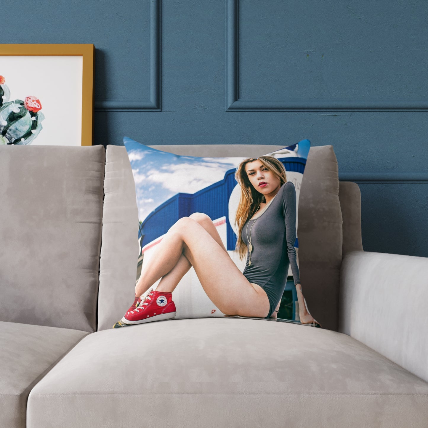 Fill 'er Up! Canvas Pillow