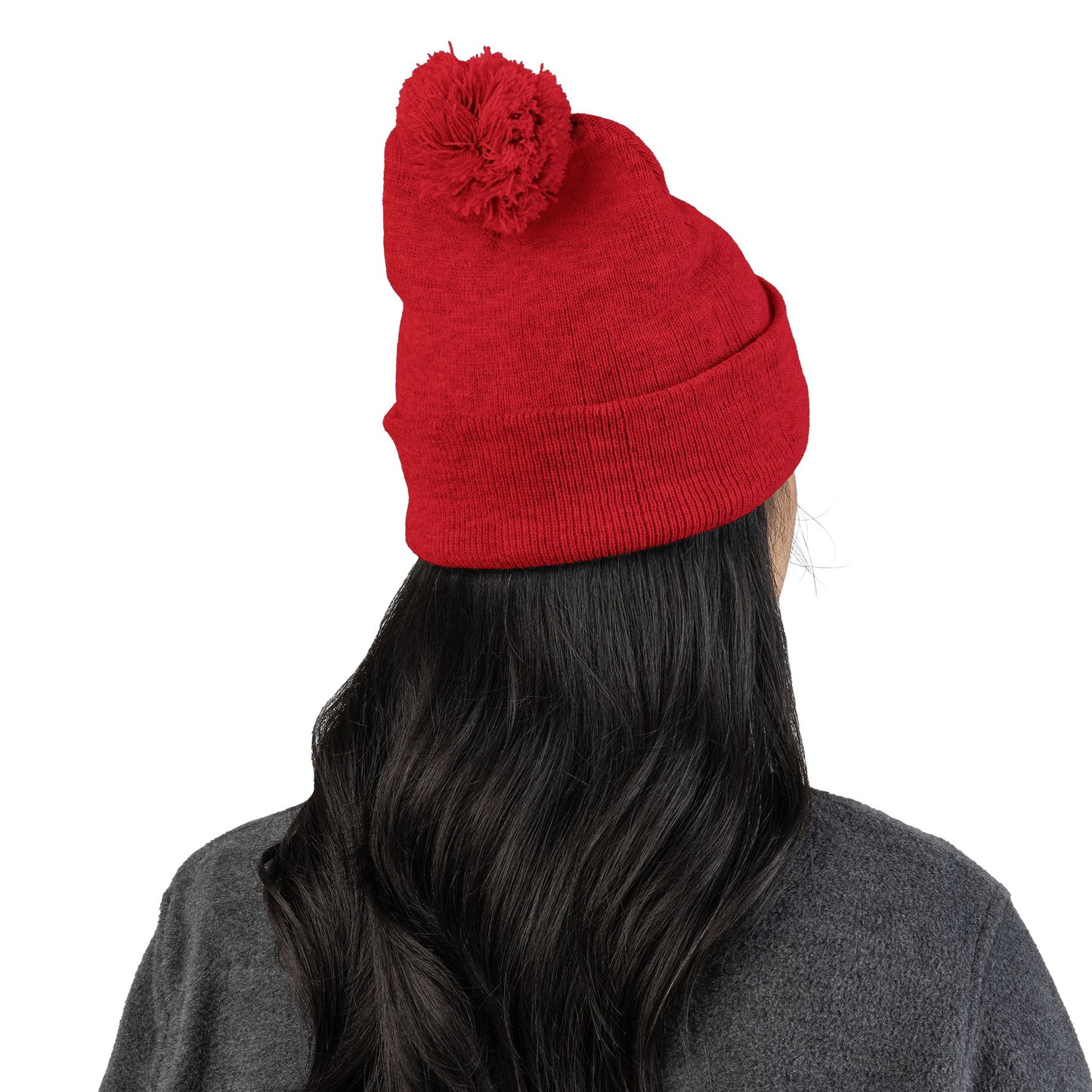 #NaughtyBoysClub Cozy Pom-Pom Knit Cap