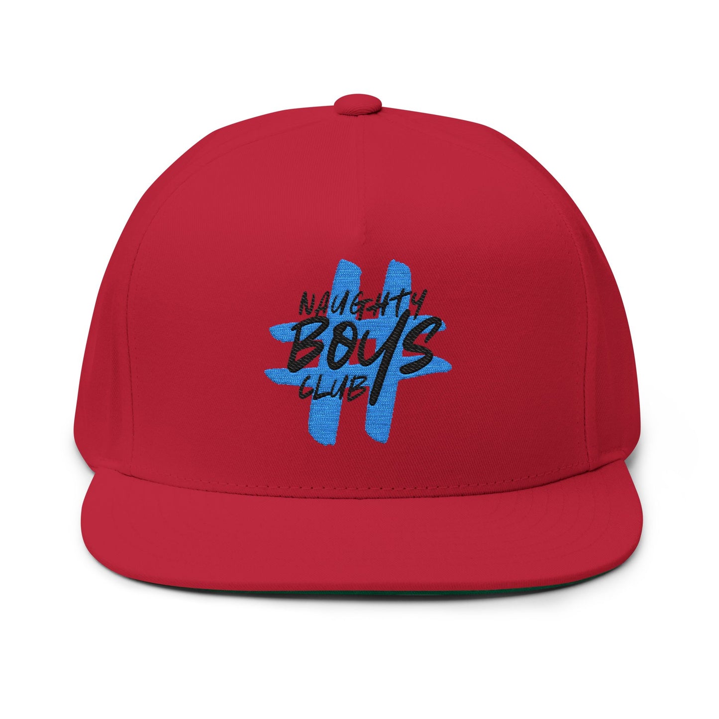 #NaughtyBoysClub Flat Bill Cap