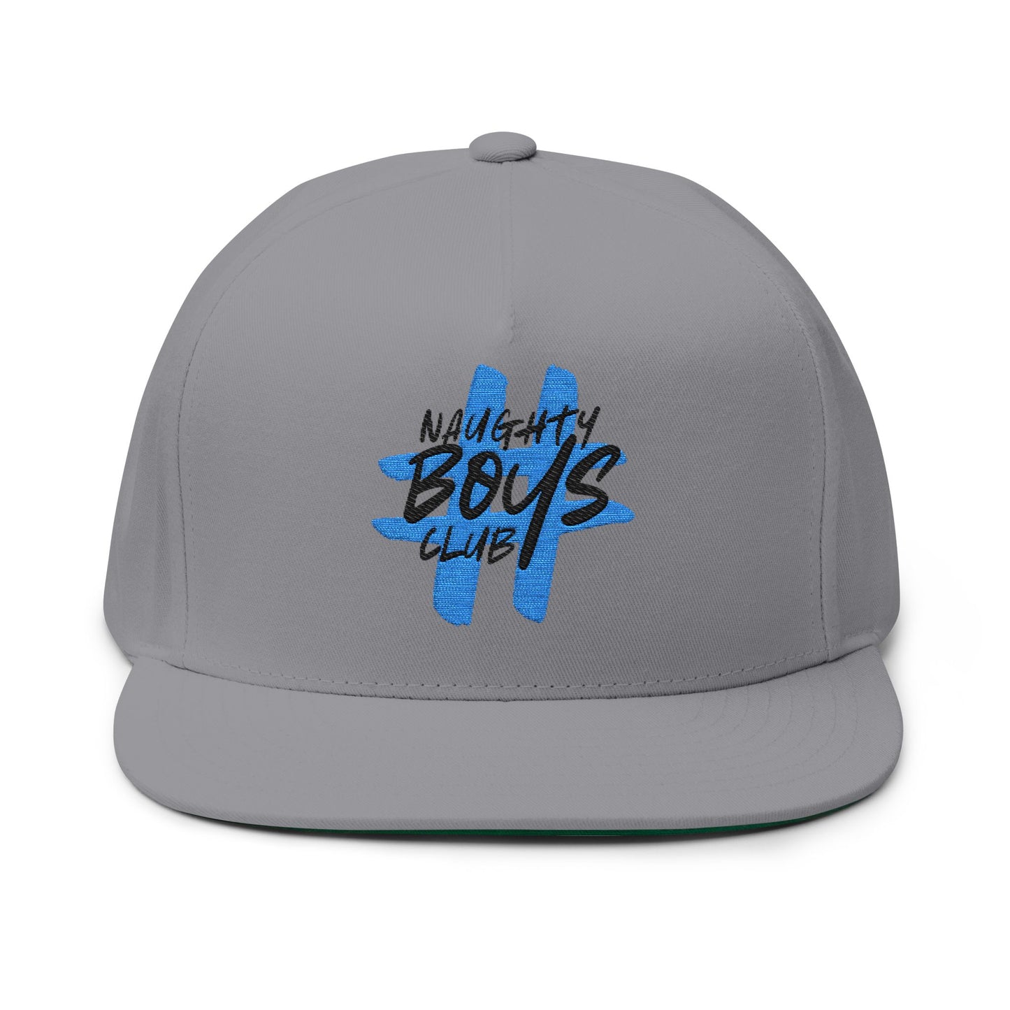 #NaughtyBoysClub Flat Bill Cap