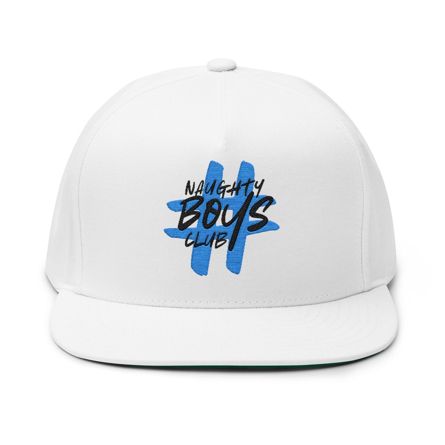 #NaughtyBoysClub Flat Bill Cap