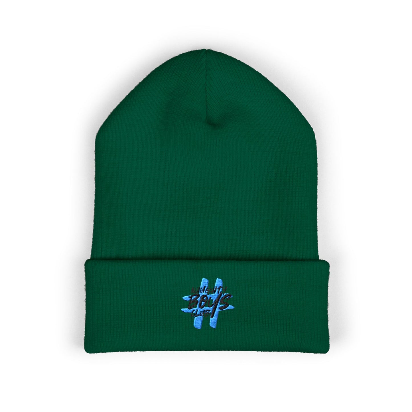 #NaughtyBoysClub Embroidery Cuffed Beanie