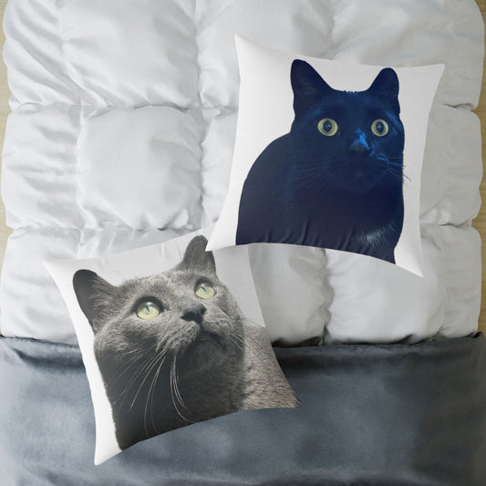 Soot & Mooch Canvas Throw Pillow