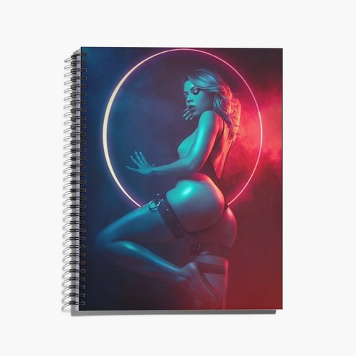 Neon Nights Notebook