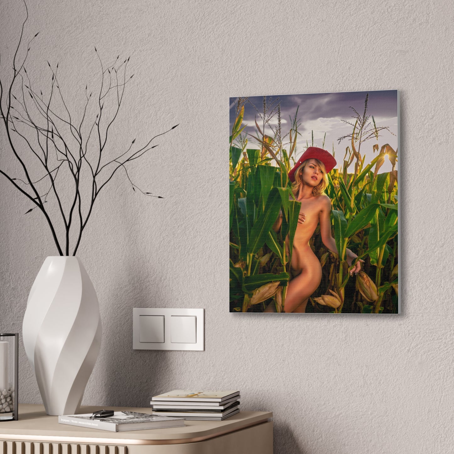 All Natural Harvest - Canvas Wall Print