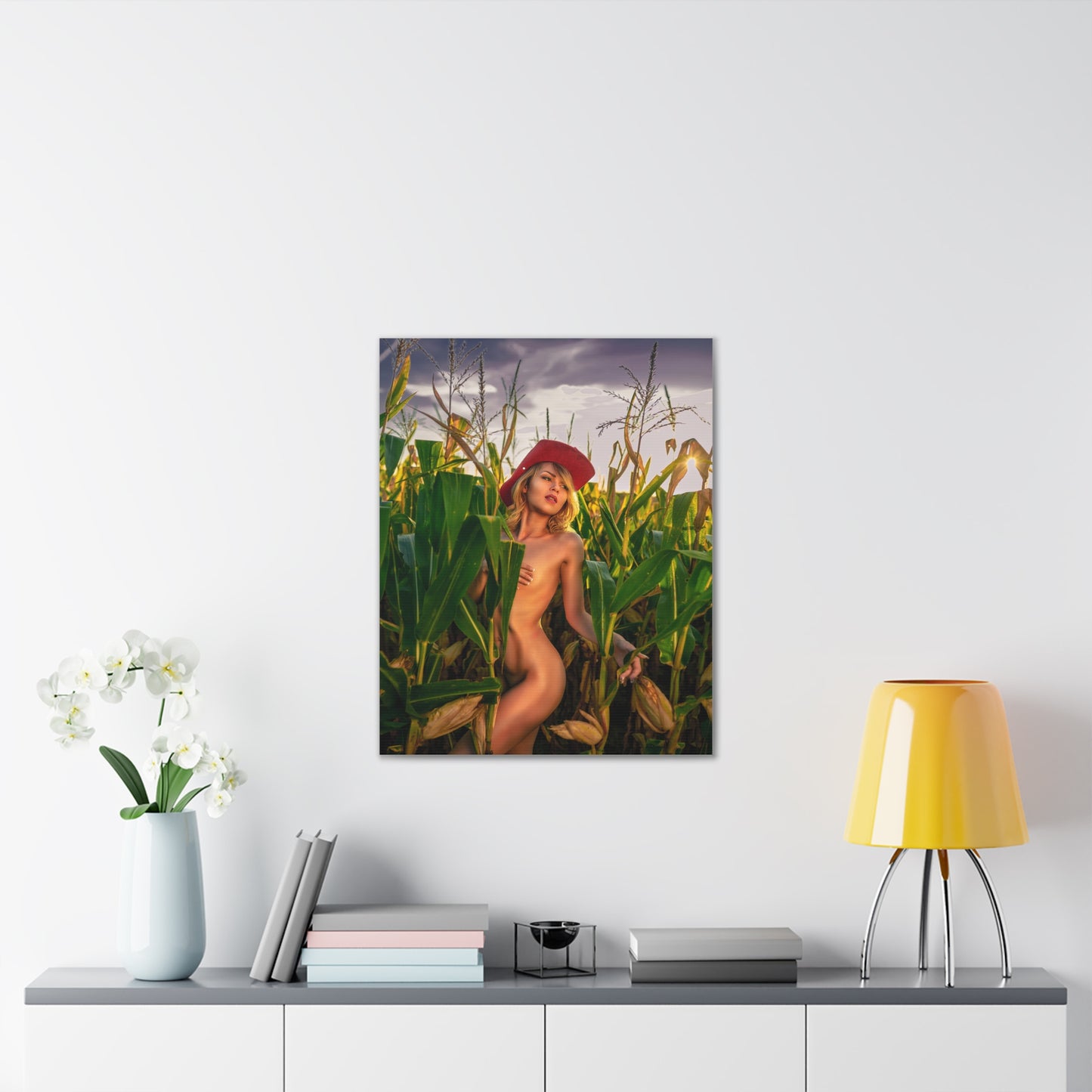 All Natural Harvest - Canvas Wall Print