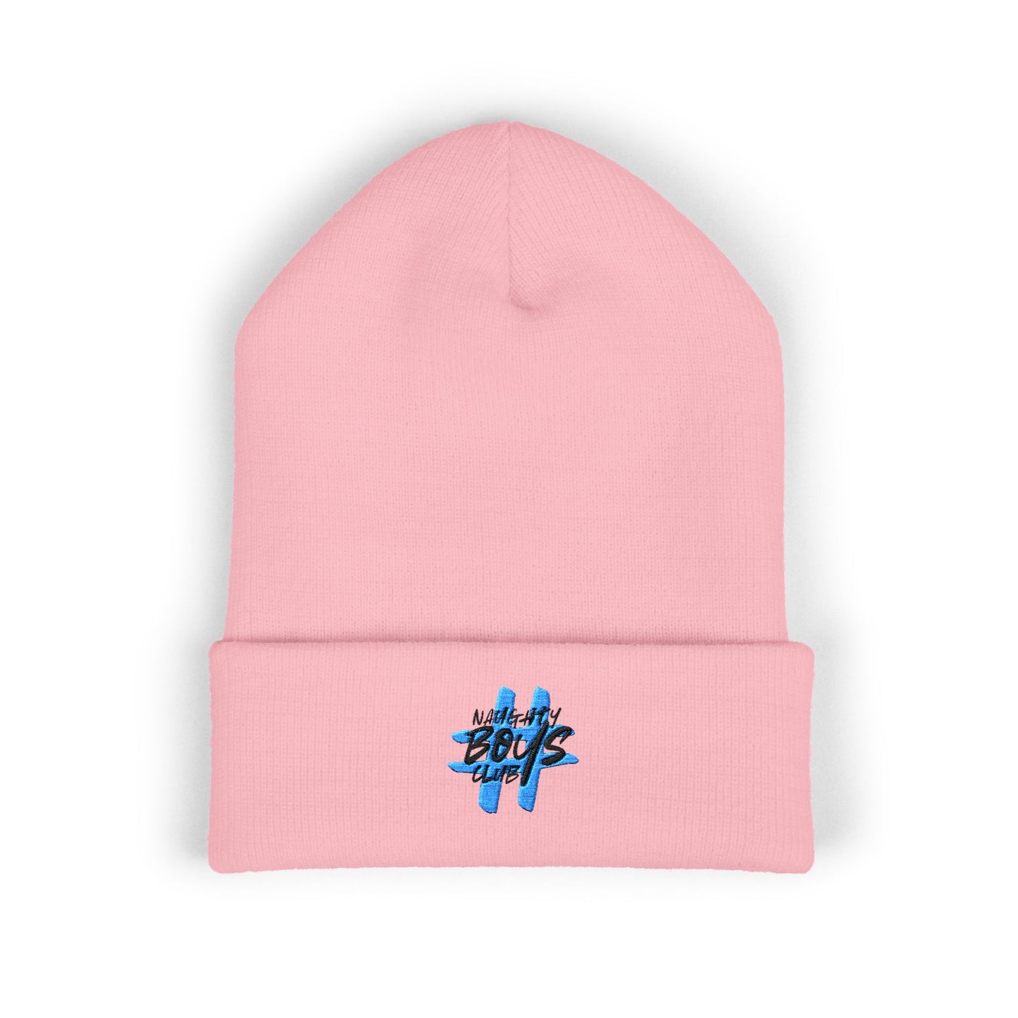 #NaughtyBoysClub Embroidery Cuffed Beanie