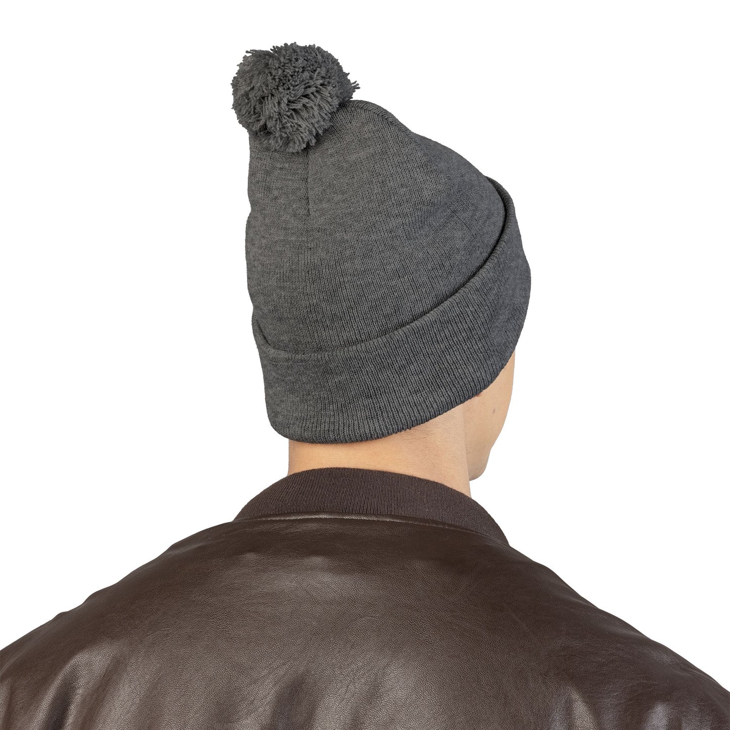 #NaughtyBoysClub Cozy Pom-Pom Knit Cap