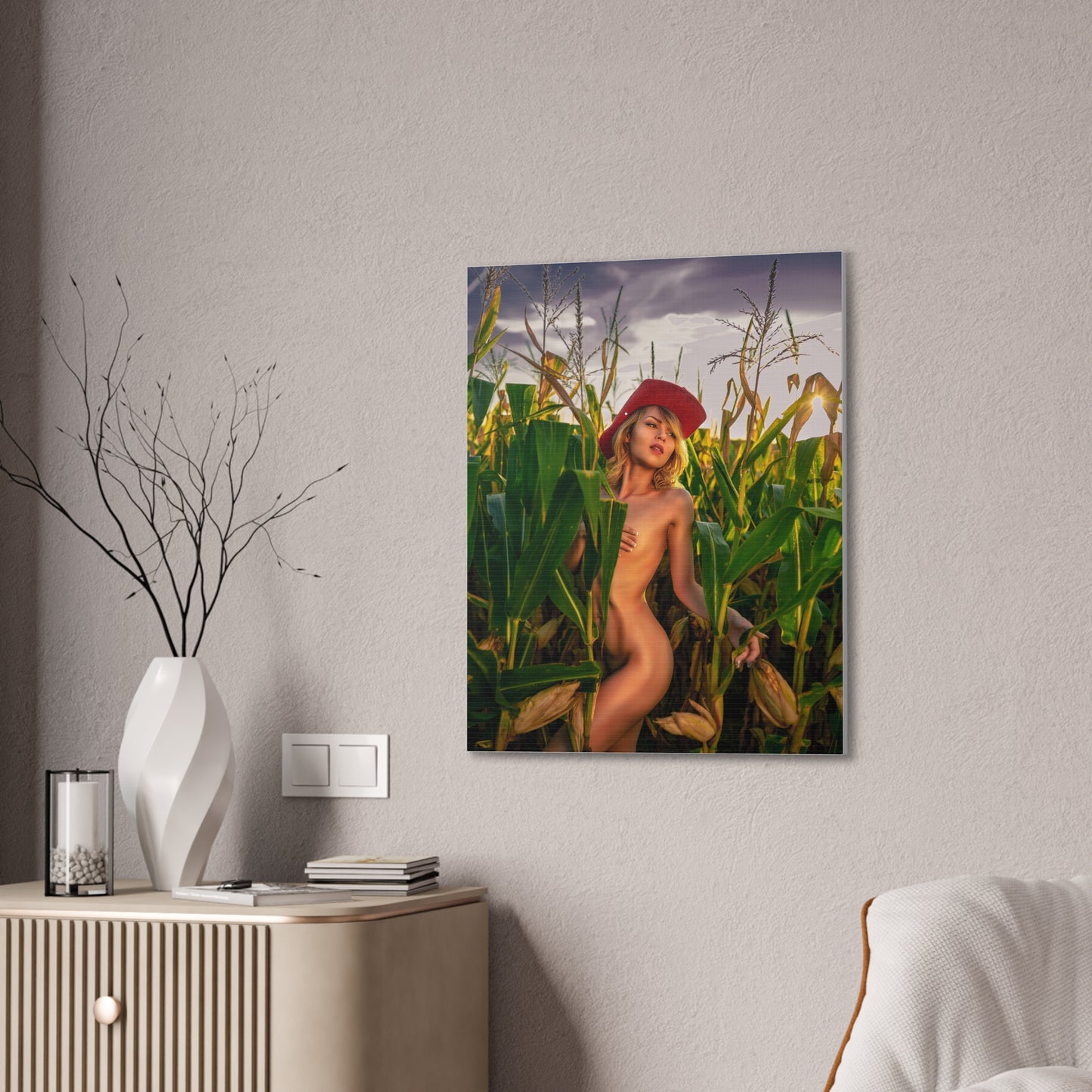 All Natural Harvest - Canvas Wall Print