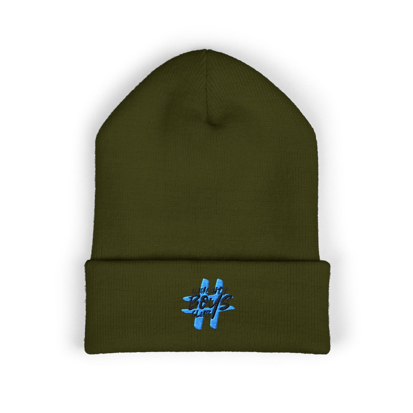 #NaughtyBoysClub Embroidery Cuffed Beanie