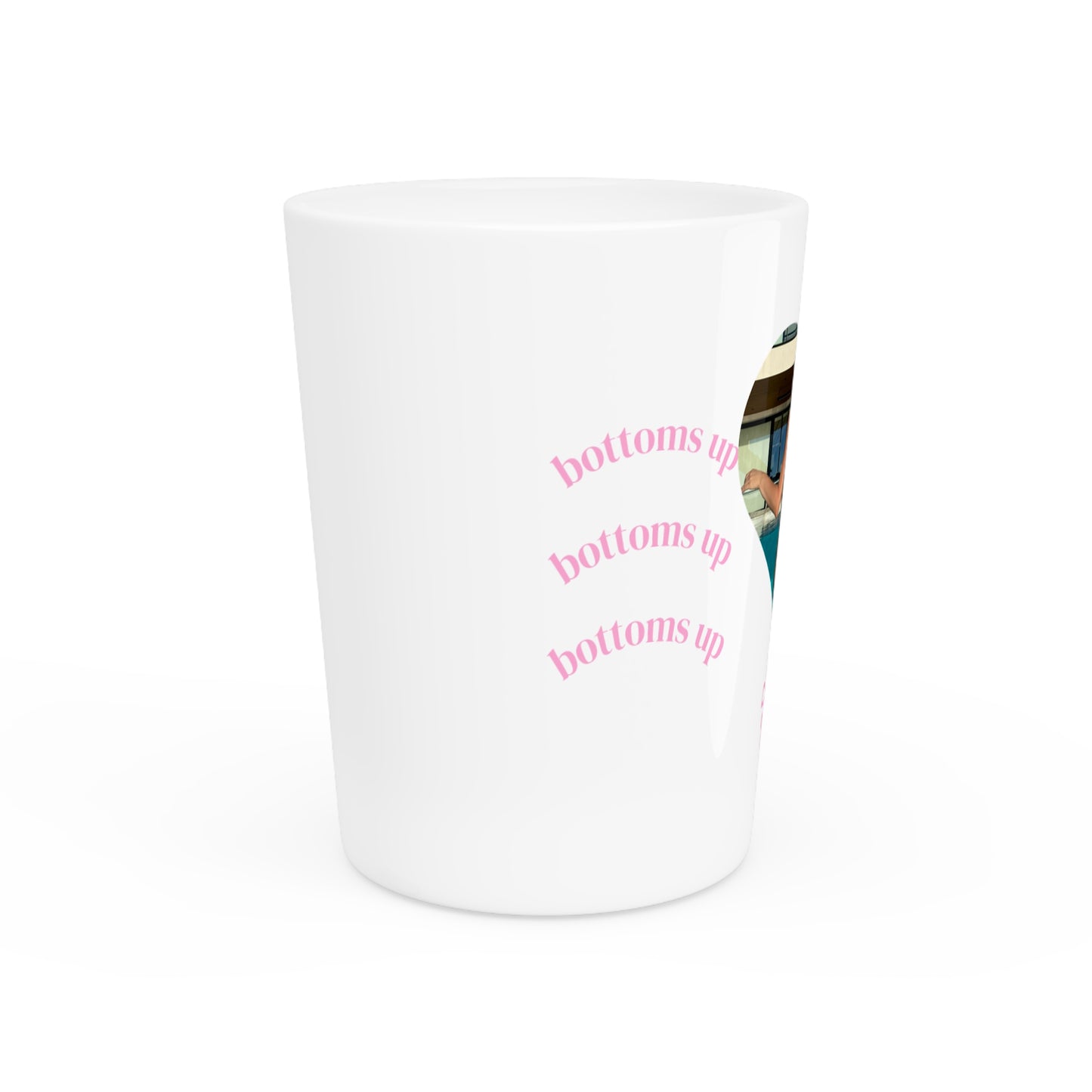Bottoms Up Shotglass