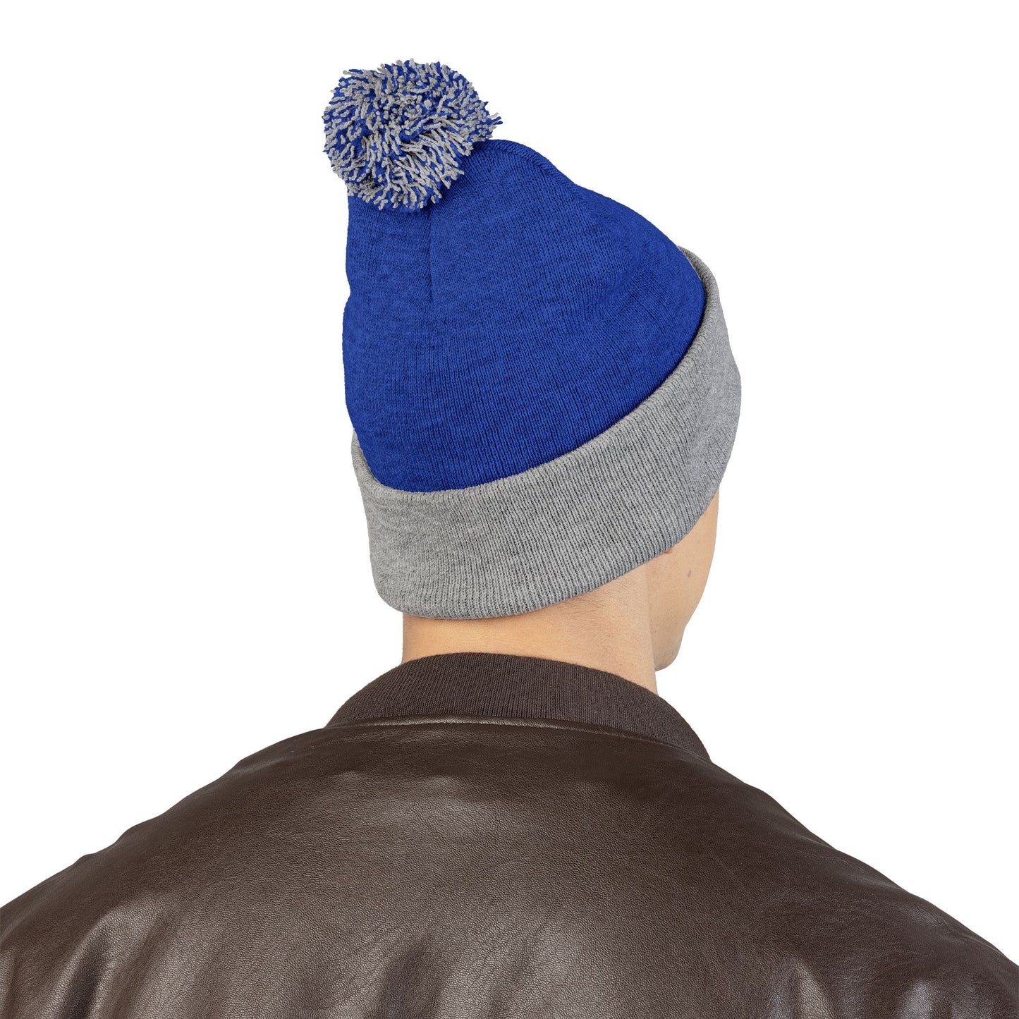 #NaughtyBoysClub Cozy Pom-Pom Knit Cap