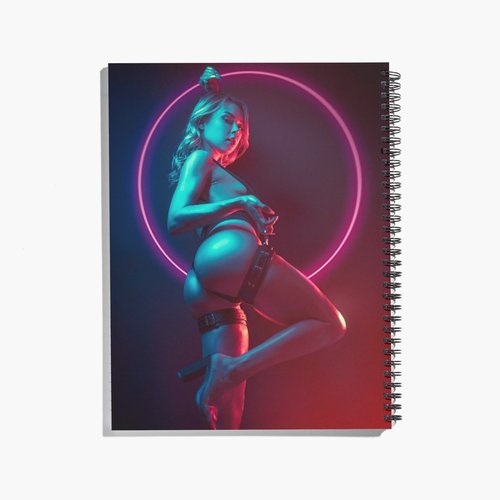 Neon Nights Notebook